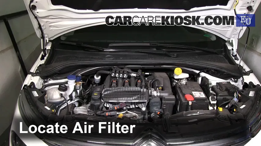 2017 Citroen C3 PureTech 1.2L 3 Cyl. Air Filter (Engine)